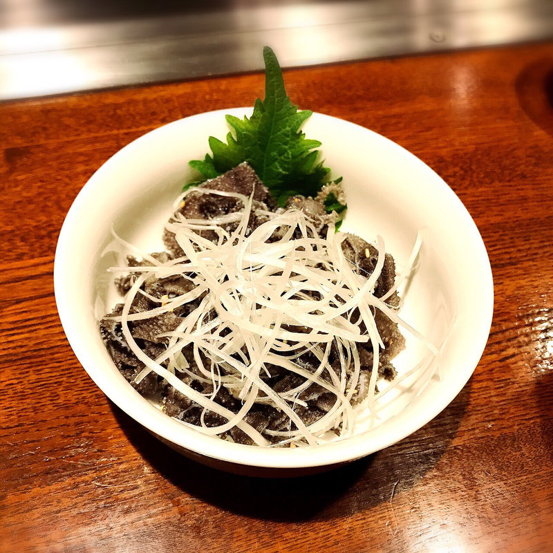 センマイ刺し(東麻布かねいし)