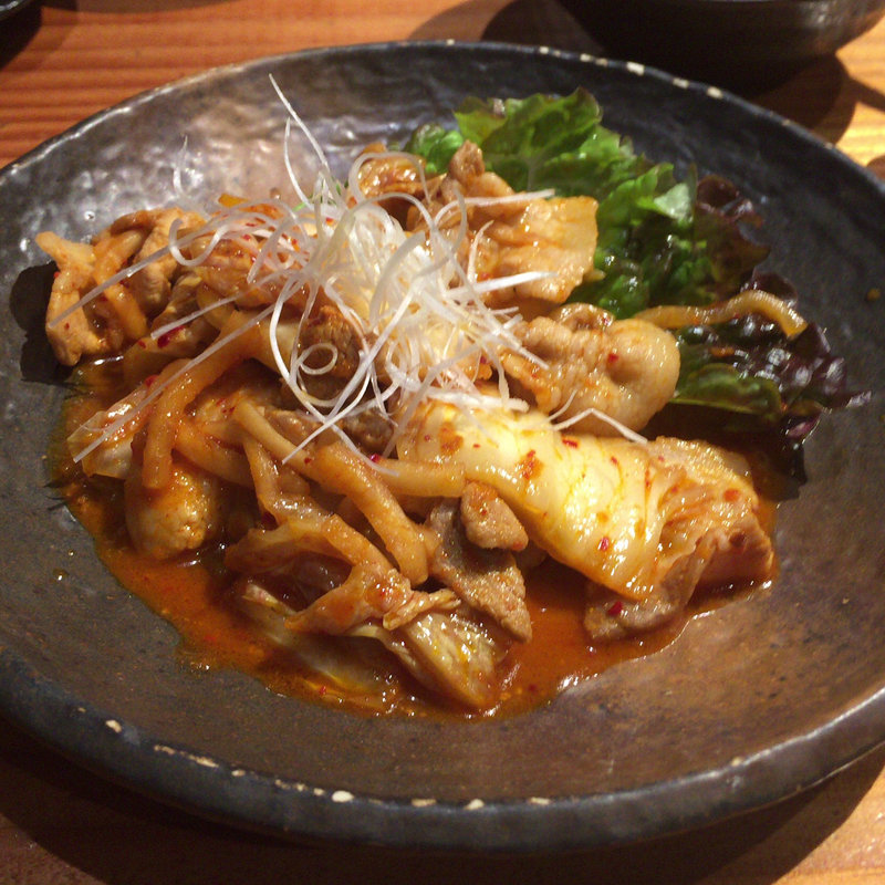 豚キムチ炒め(心粋 )