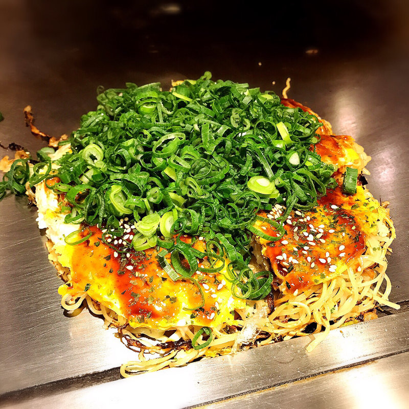 広島風お好焼（そば）(東麻布かねいし)