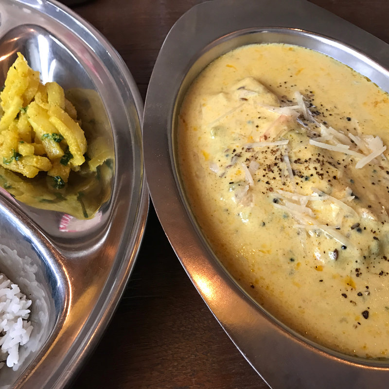 サワラとヨーグルト(spice tree)