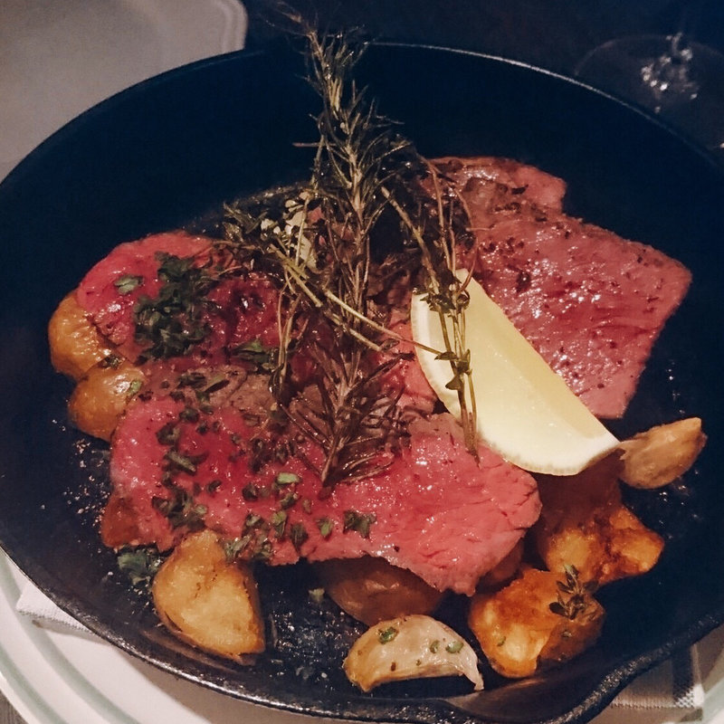 AUS産牧草牛リブアイ 200g(Arossa 渋谷)