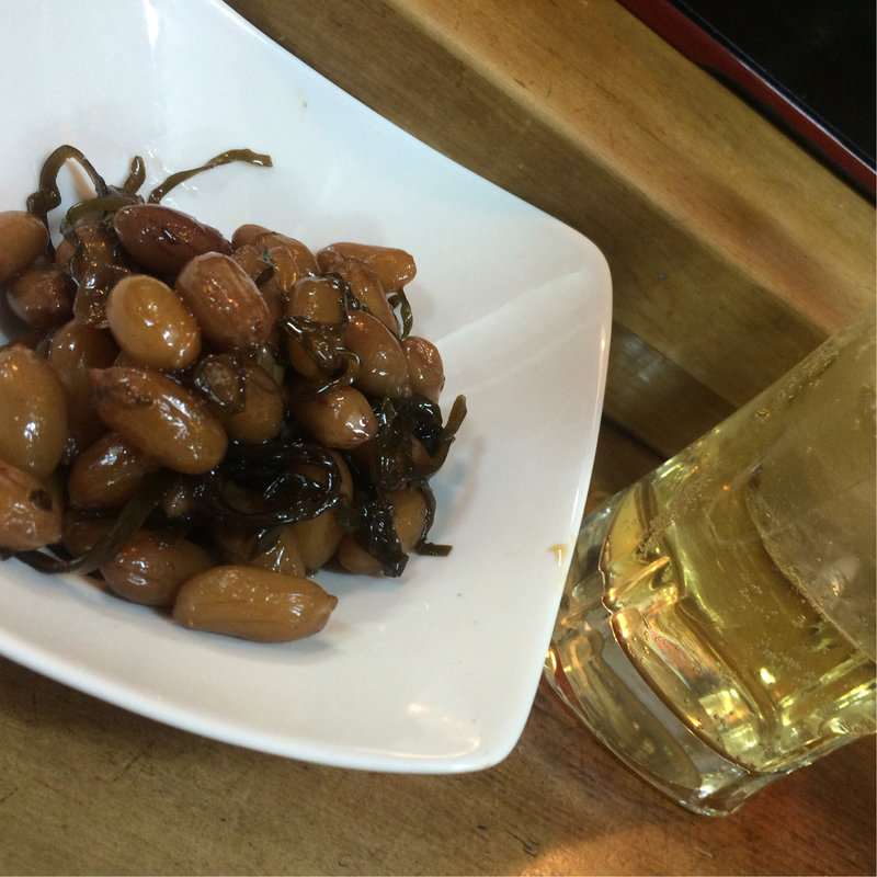 茹でピーナッツのあご出汁煮(かにや 本店 )