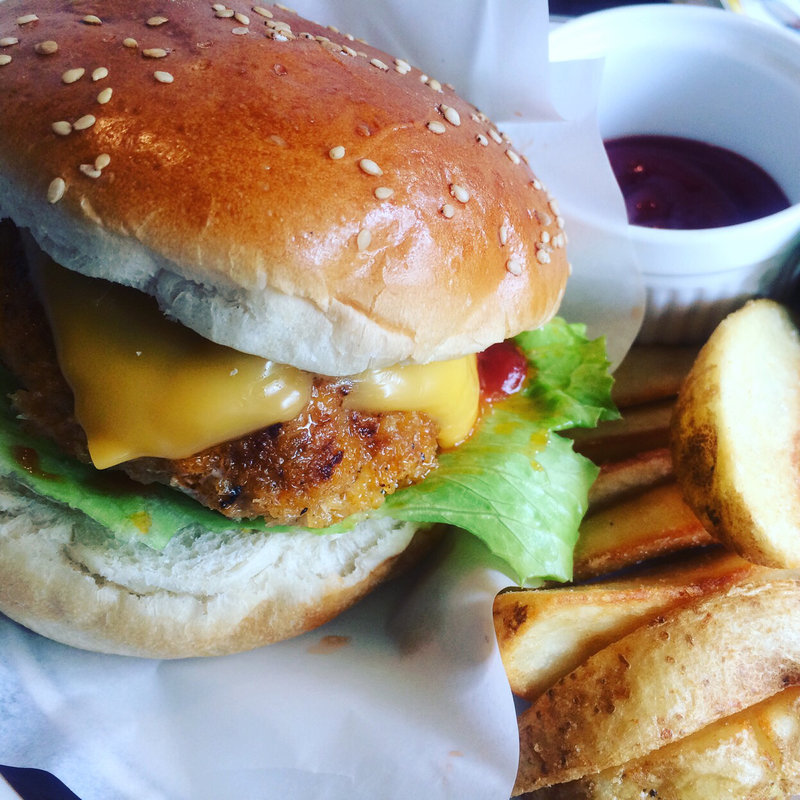 チーズバーガー(長住喫茶堂 )