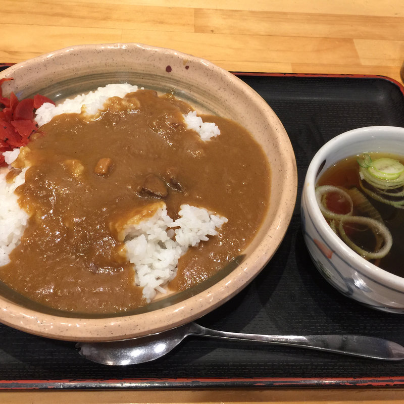 カレーライス(笠丸そば )