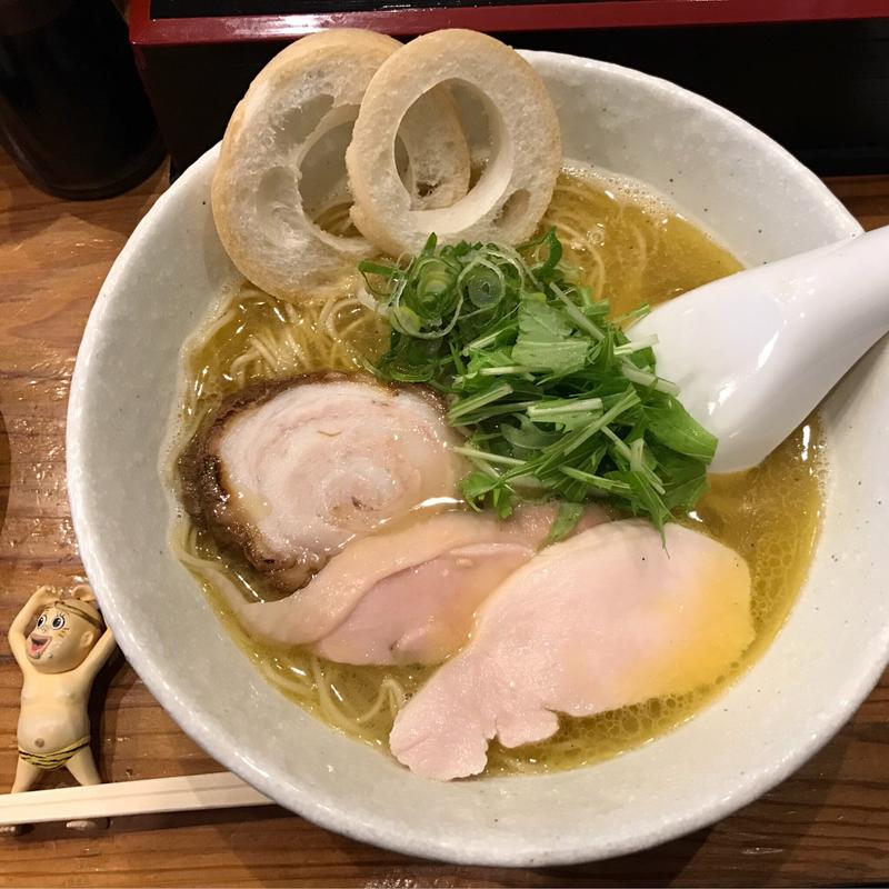 塩(丹波地鶏鶏油・細麺仕様)(らーめん専門 和海 （なごみ）)