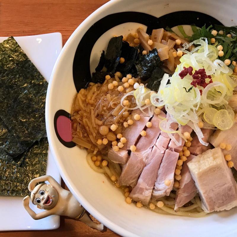 節分の海苔巻きアラレまぜそば(中華そば ひとり)