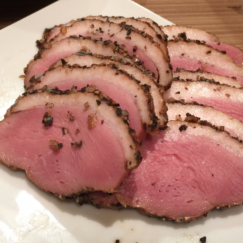 鴨のパストラミ(夜来香)