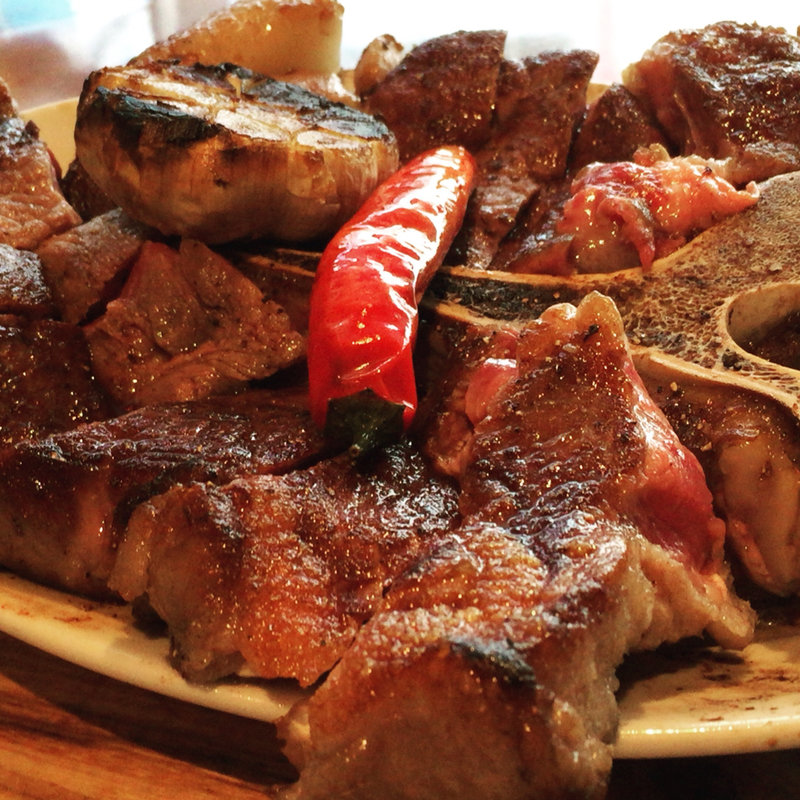 Tボーンステーキ(2〜3人用)(tcc 炉窯炭火焼Steak)