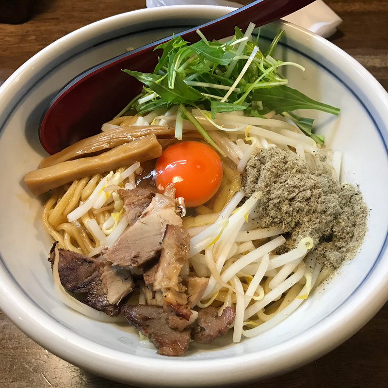油そば(麺鮮醤油房 周月 )