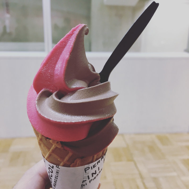 マルコリーニソフトショコラフランボワーズ(ピエールマルコリーニ@三越日本橋本店スゥイーツコレクション2017)