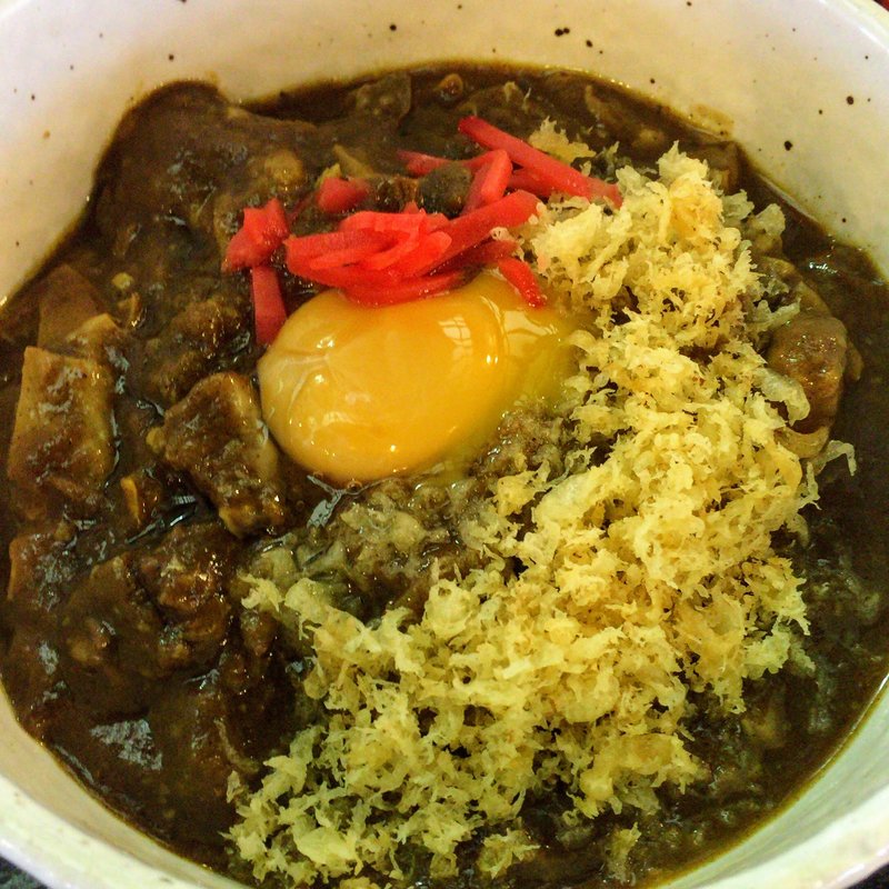 牛すじカレーうどん(吹上庵 吉野店 )