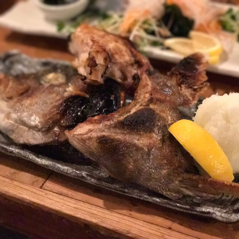 かんぱちカマ焼き(魚真 乃木坂店)