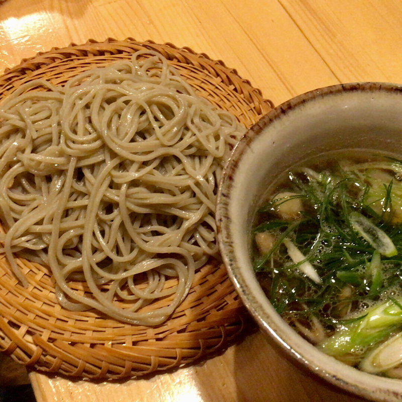 鴨せいろ(地酒蕎麦 学大角打)