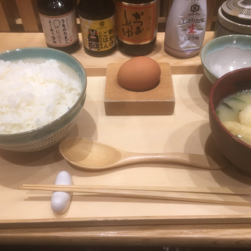 たまごかけごはん(赤坂うまや うちのたまご直売所 赤坂BIZタワー )