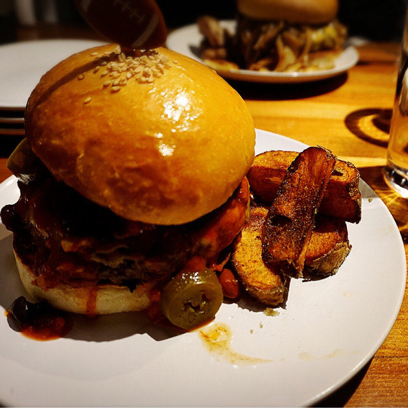 ナチョスバーガー(ゴリゴリバーガー)