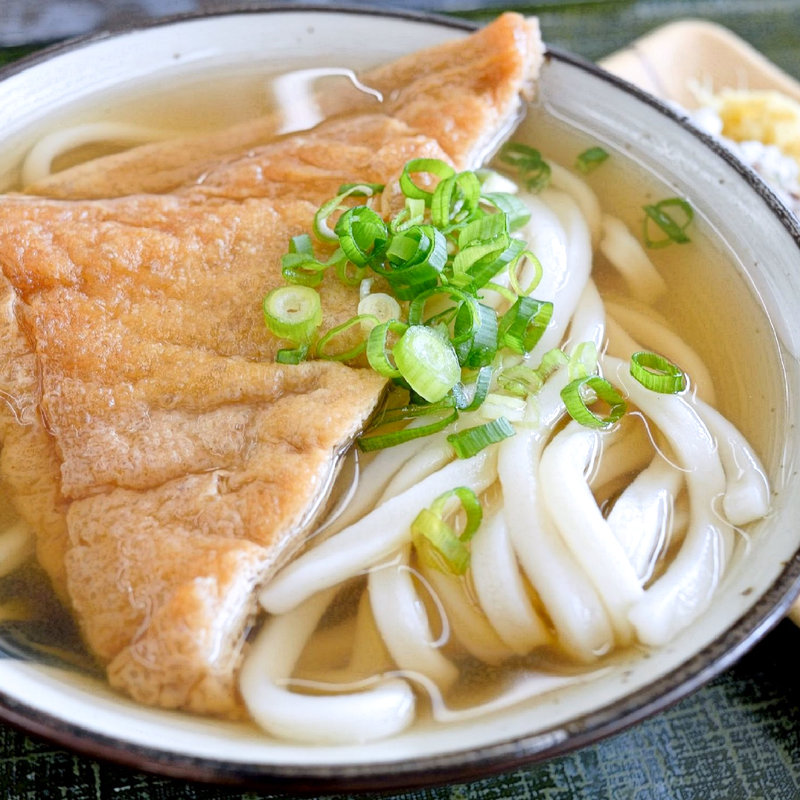 かけそのまま+お揚げ(ことひら製麺 )