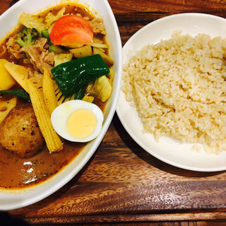 14種野菜のスープカレー(カレー食堂 心 下北沢店)