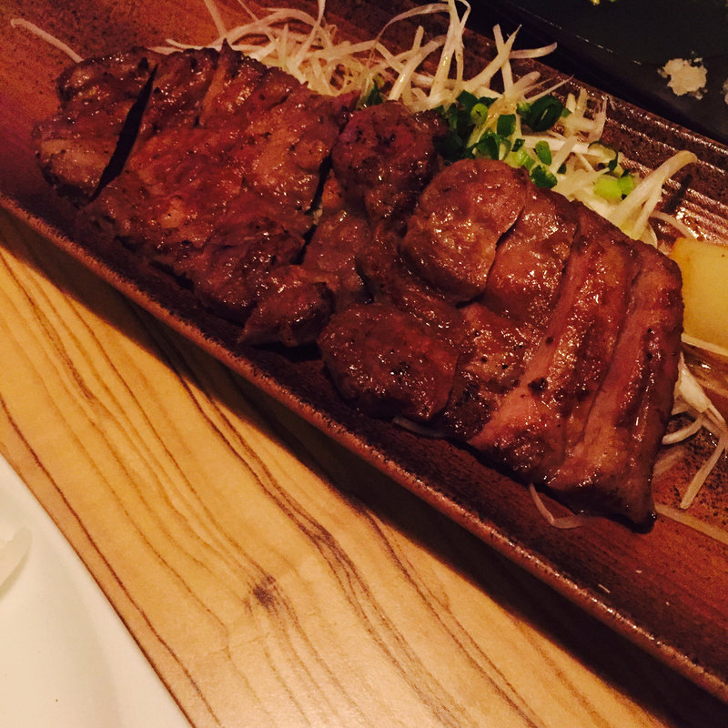 牛タンの炙り焼き(楽蔵うたげ 渋谷駅前店 )