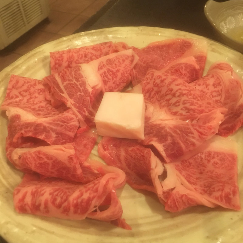 特選牛すきやき　一人前(ますだや)