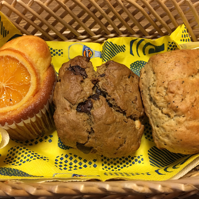 オレンジマフィン(こはく)