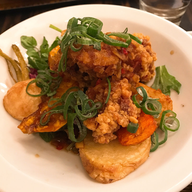 油淋鶏定食(ブルーリリー青百合飯荘 六本木ヒルズ )