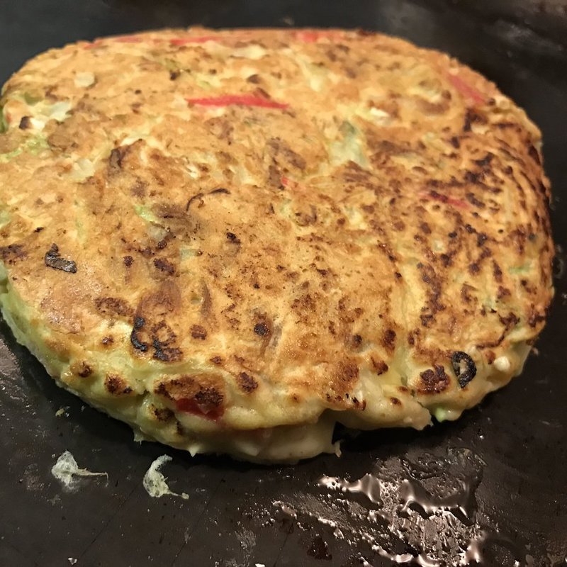 山芋のお好み焼き(川越きらく亭)