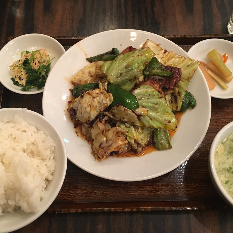 回鍋肉(ブルーリリー青百合飯荘 六本木ヒルズ )