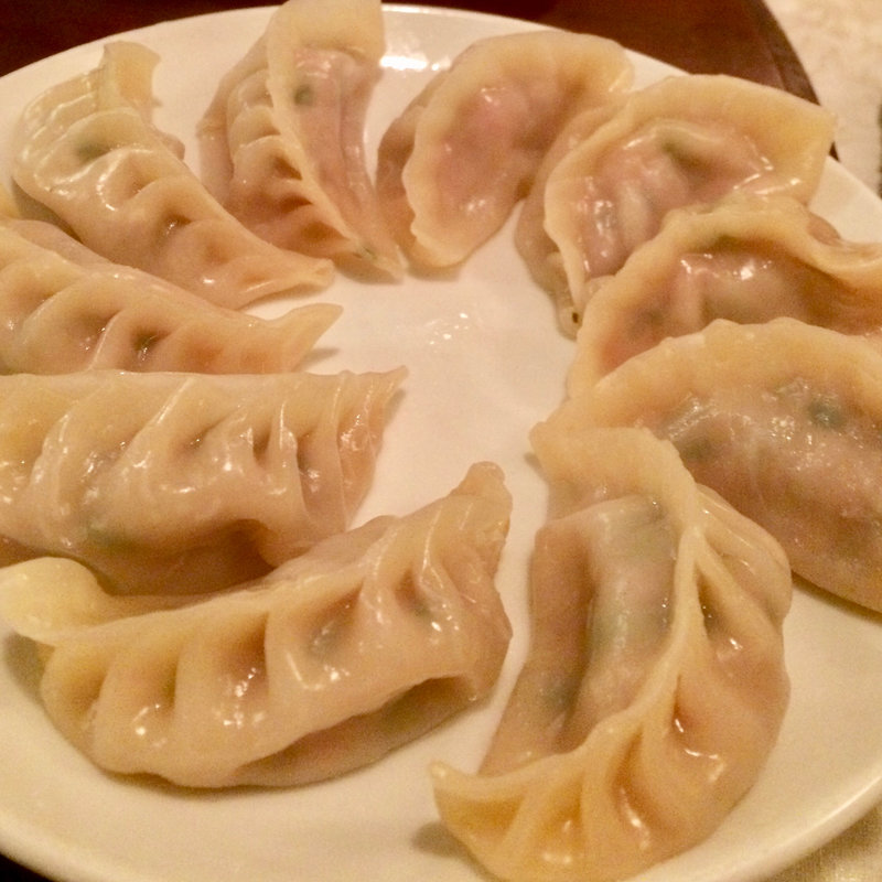 蒸し餃子(味王 中野本店)