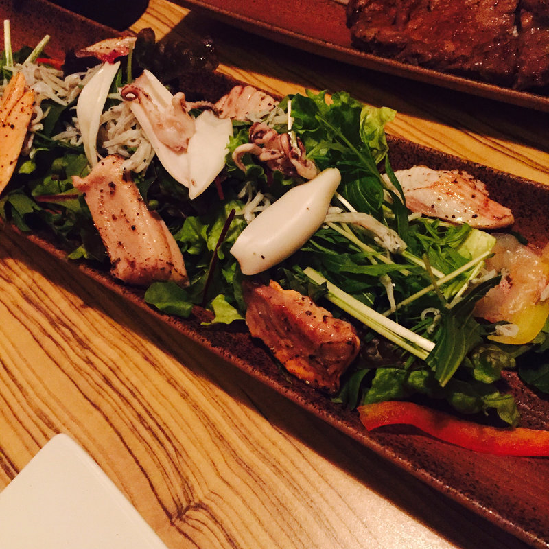 海鮮楽蔵サラダ 【レギュラー】(楽蔵うたげ 渋谷駅前店 )