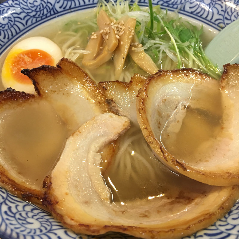 塩チャーシューラーメン(麺屋青山 本店)