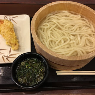 釜揚げうどん(大)(丸亀製麺ｷｭｰﾋﾞｯｸﾌﾟﾗｻﾞ新横浜)