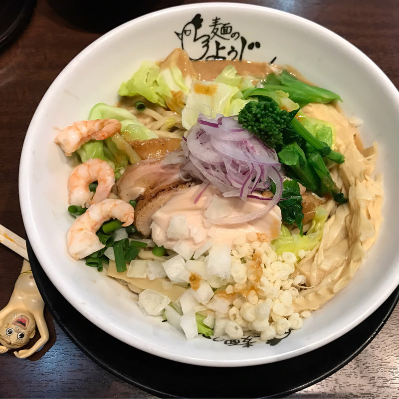 春キャベツとオマール海老のまぜそば(麺のようじ)