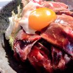 桜島ローストビーフ丼(やまさきの焼肉 )