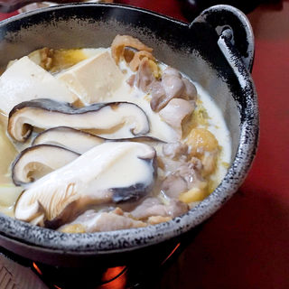 豆乳鍋( いろり庵)