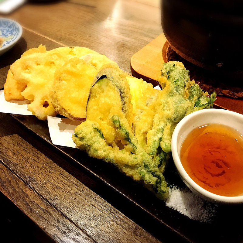 野菜天ぷらの盛合せ(ここら屋 中目黒店 )