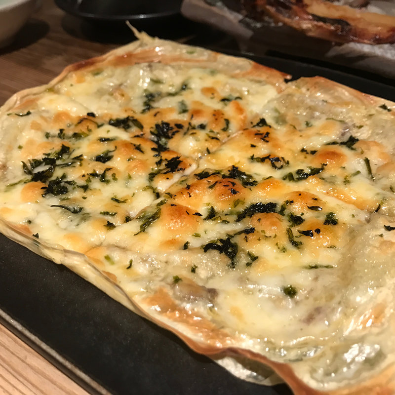 湯葉ピザ(和味和酒KOKORI)