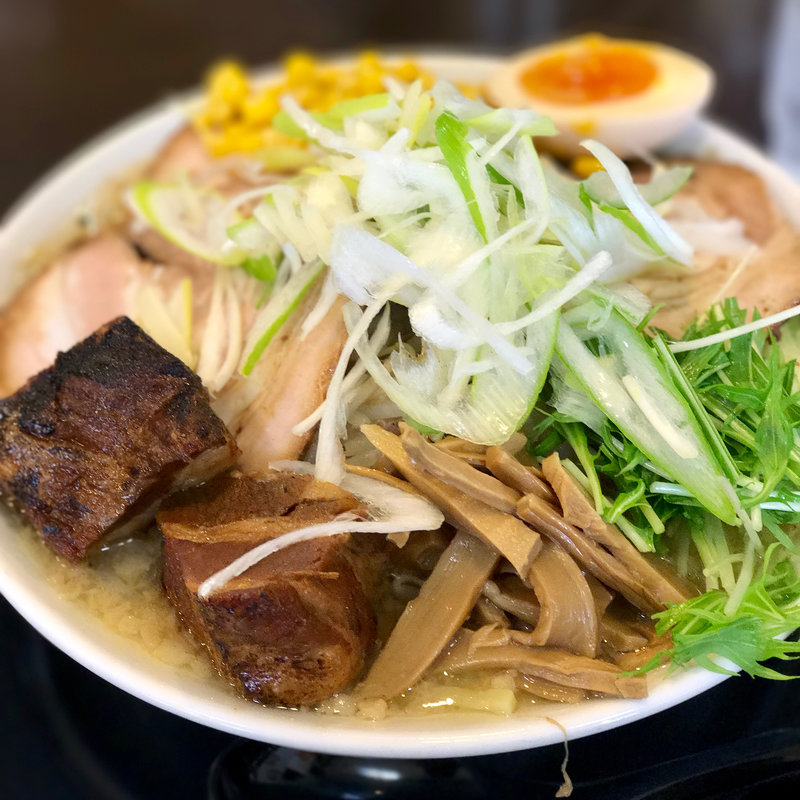 肉コクたん麺大盛(手打ち麺処 暁天 （テウチメンドコロ キョウテン）)