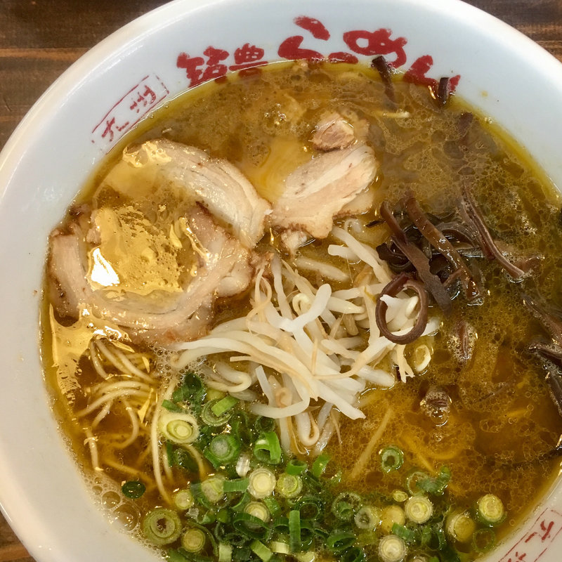 黒ラーメン(筑豊ラーメン山小屋 篠栗店 )