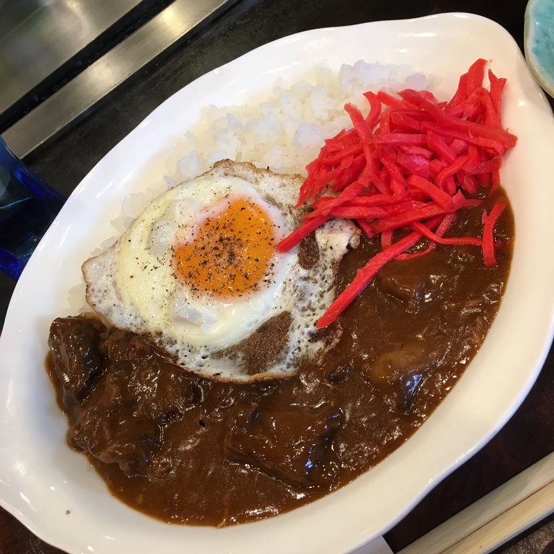 まかないカレー(鉄板焼千珠 )