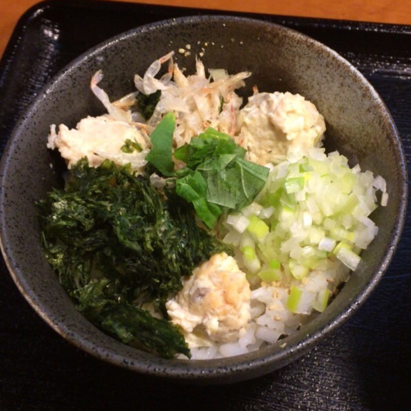 つみれご飯(らーめん 一夢庵)