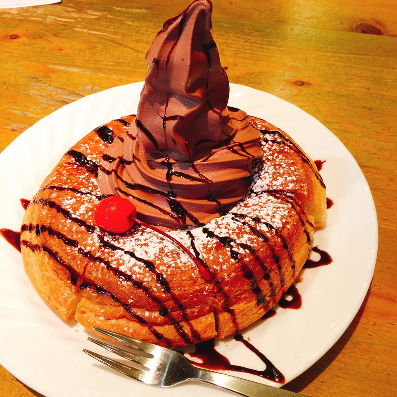 チョコシロノワール(コメダ珈琲店 イオンタウン千種店)