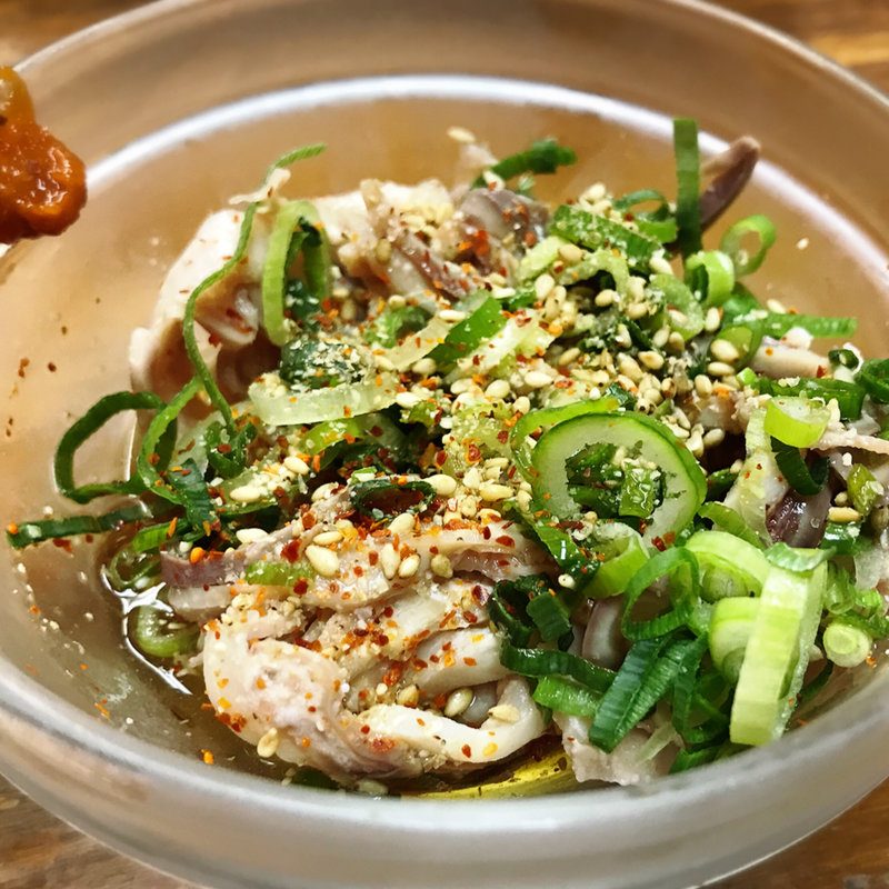 酢もつ(長浜屋台 一心亭 本店)