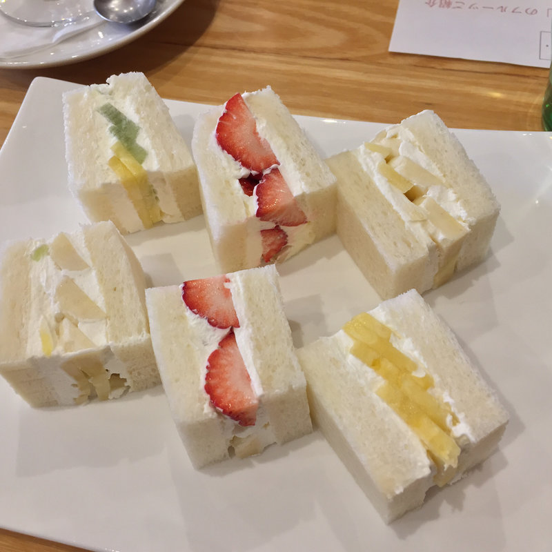 フルーツサンド(フルーツパーラーゴトー )