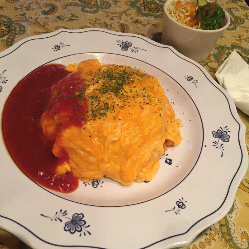 こだわり卵のオムライス(oeuf cafe)