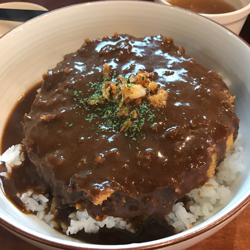 メンチカツ丼 和風カレーソース(メンチケン)