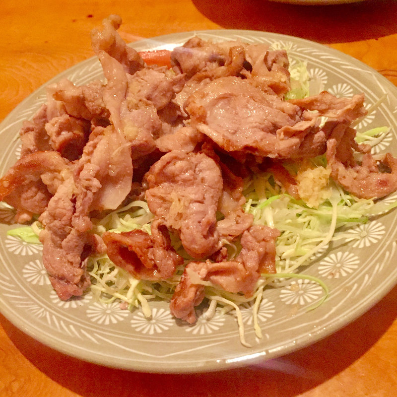 しょうが焼き定食(味の店 富士)