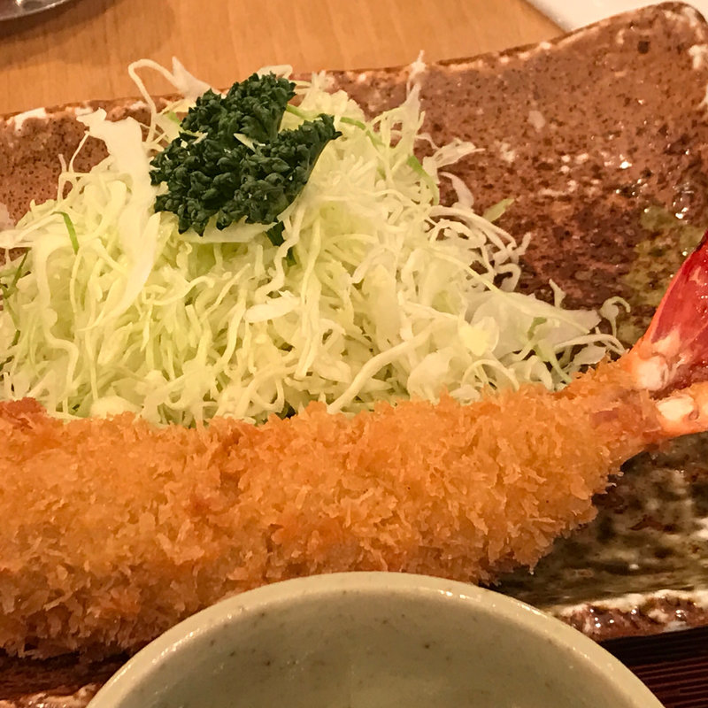 エビフライ(まるは食堂 チカマチラウンジ店)