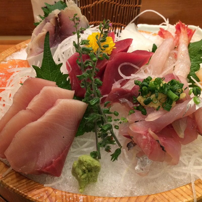 お造り特5種(築地すし鮮 浅草雷門店)