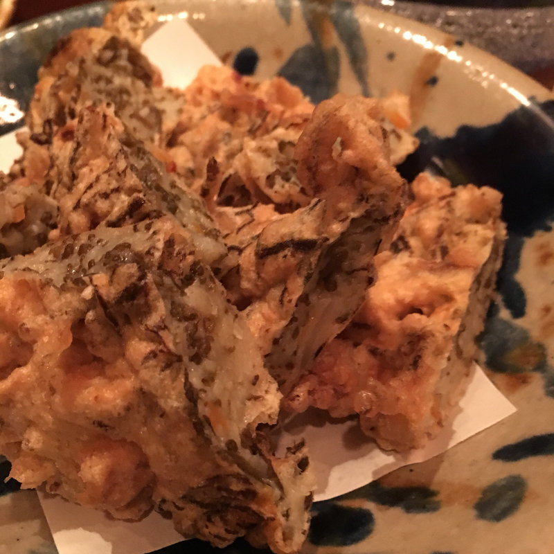 もずくの天ぷら(残波の風)