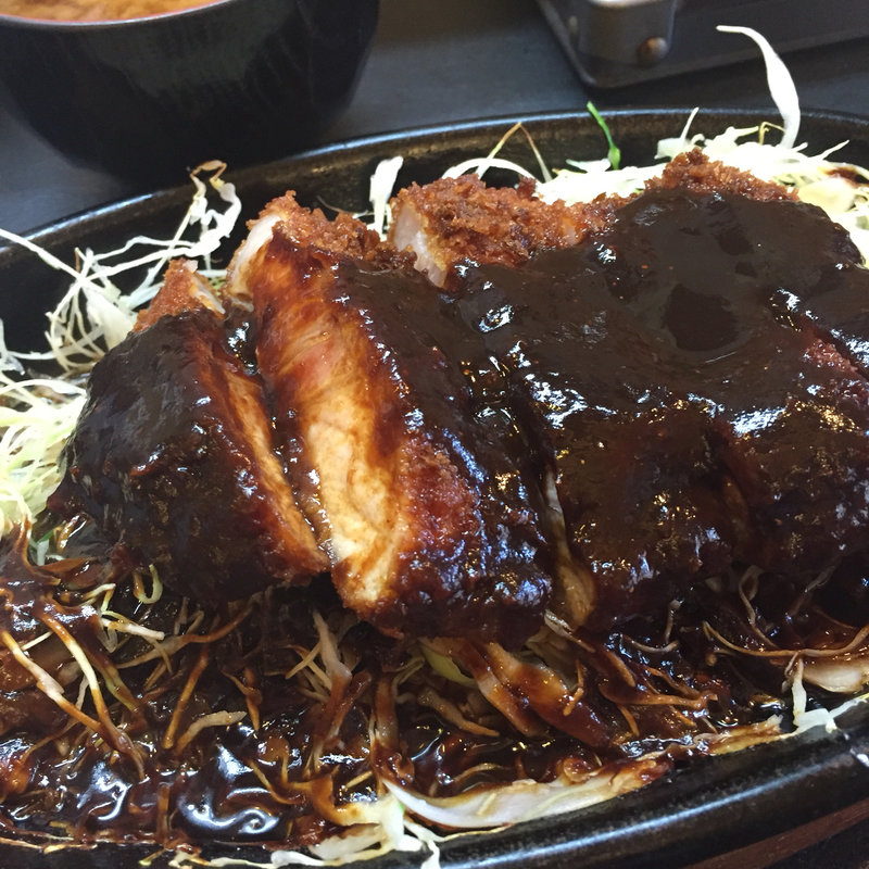 黒豚ロースみそカツ定食(そ・これこれ豚肉屋)